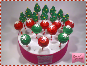 CAKEPOPS SORVETINHO  ESPECIAL DE NATAL 